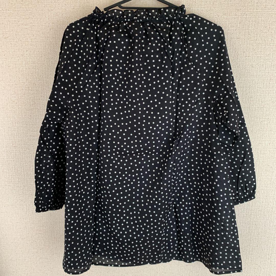 メルカリ 未使用 黒 水玉 ブラウス シャツ ブラウス 七分 長袖 800 中古や未使用のフリマ メルカリ 未使用 黒 水玉 ブラウス シャツ ブラウス 七分 長袖 800 中古や未使用のフリマ