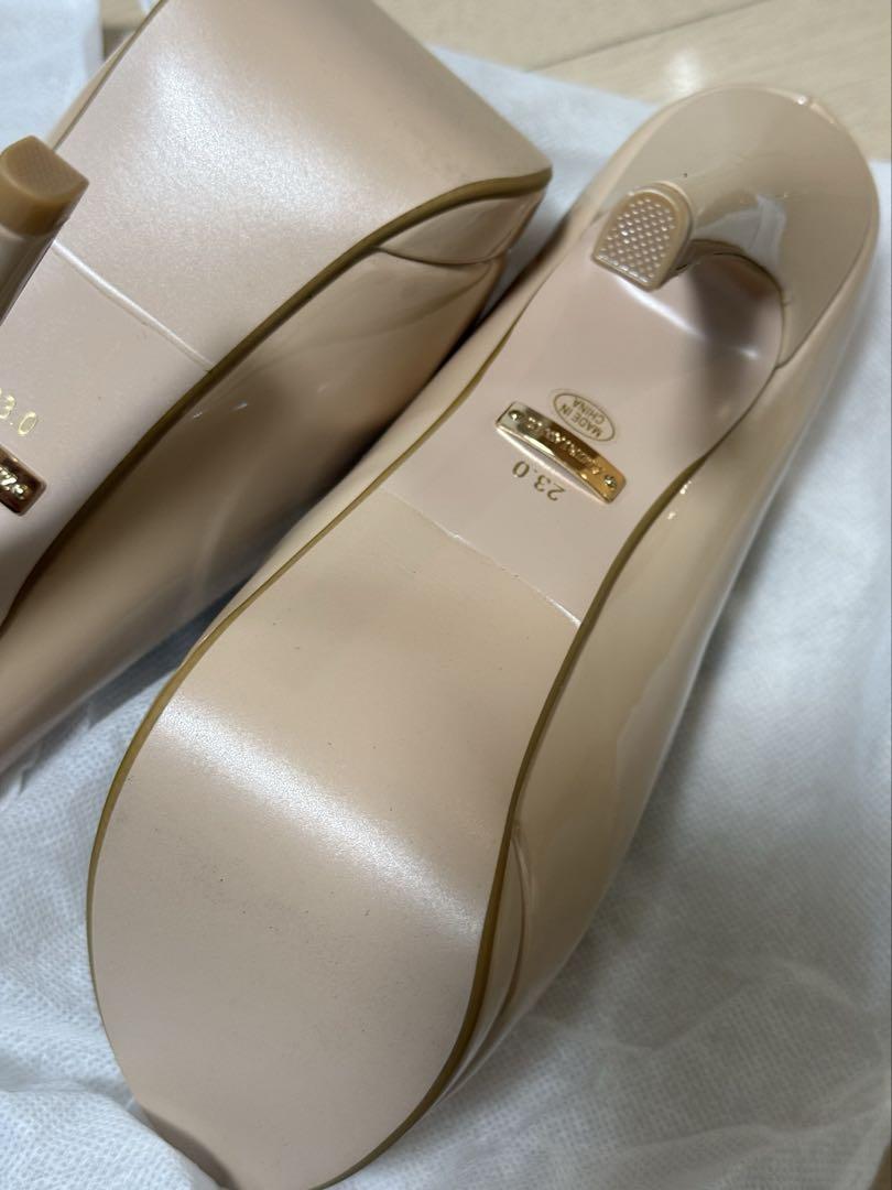 【新品未使用】EmiriaWiz エミリアウィズ　ハイヒールオープントゥパンプス