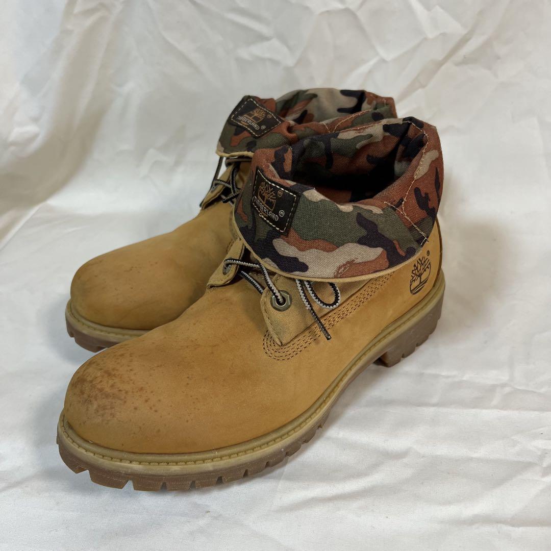 最終値下げ Timberland ティンバーランド 迷彩 カモ ハイカット