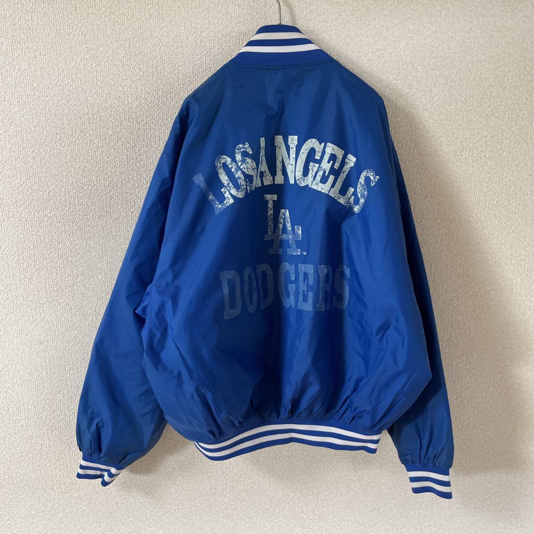 DODGERS LOS ANGELES ベースボールジャケット Mメンズ Z2