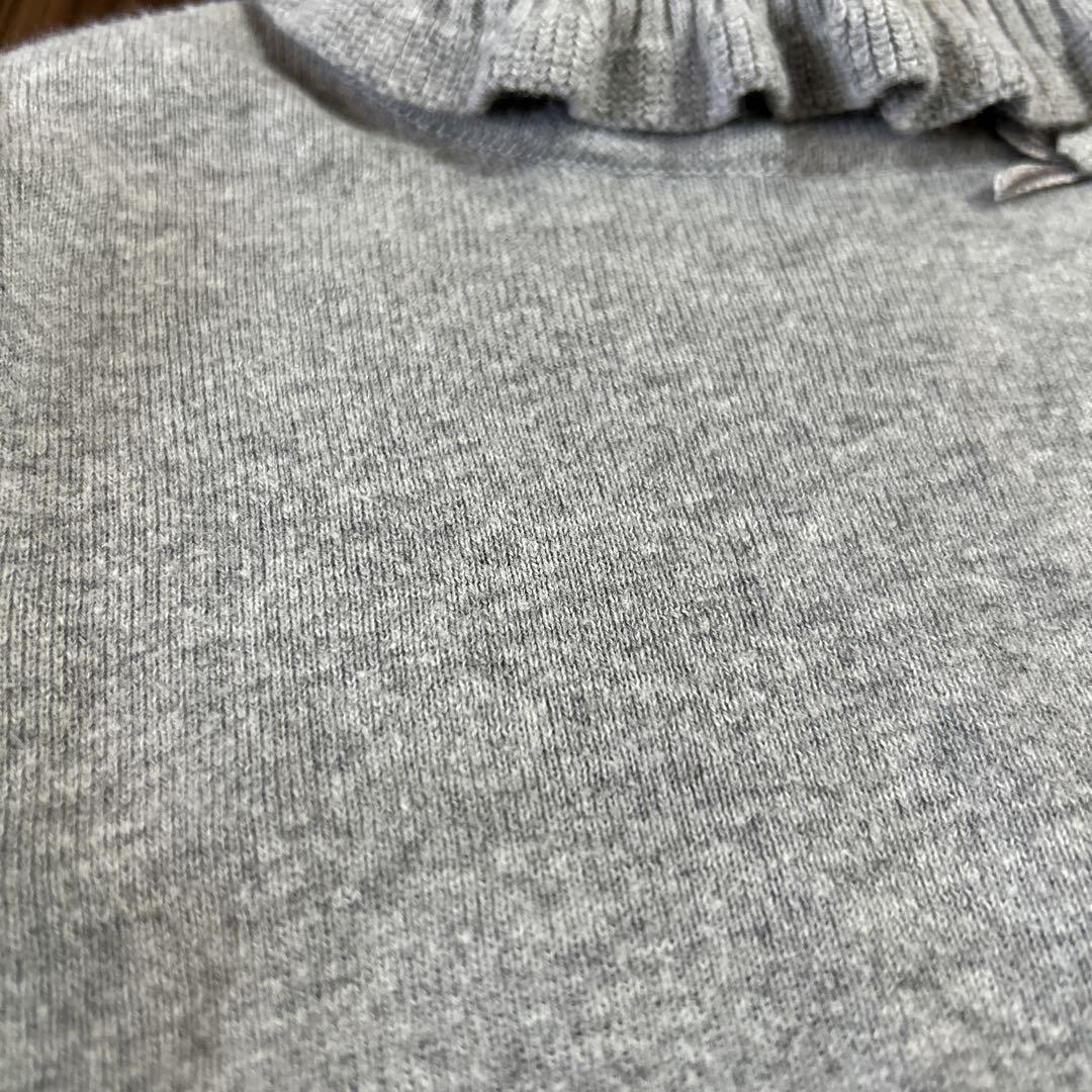 【美品】familiarワンピース、タートルニットセット
