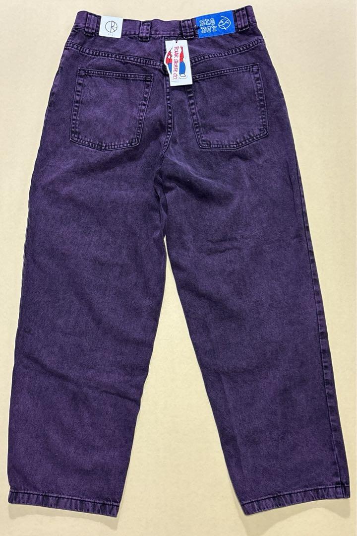 POLAR SKATE CO. BIG BOY JEANS PURPLE BLACK