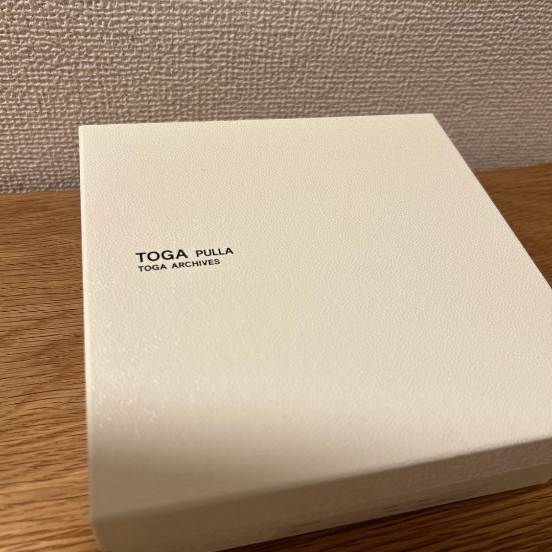 TOGA PULLA 黒レザーベルト