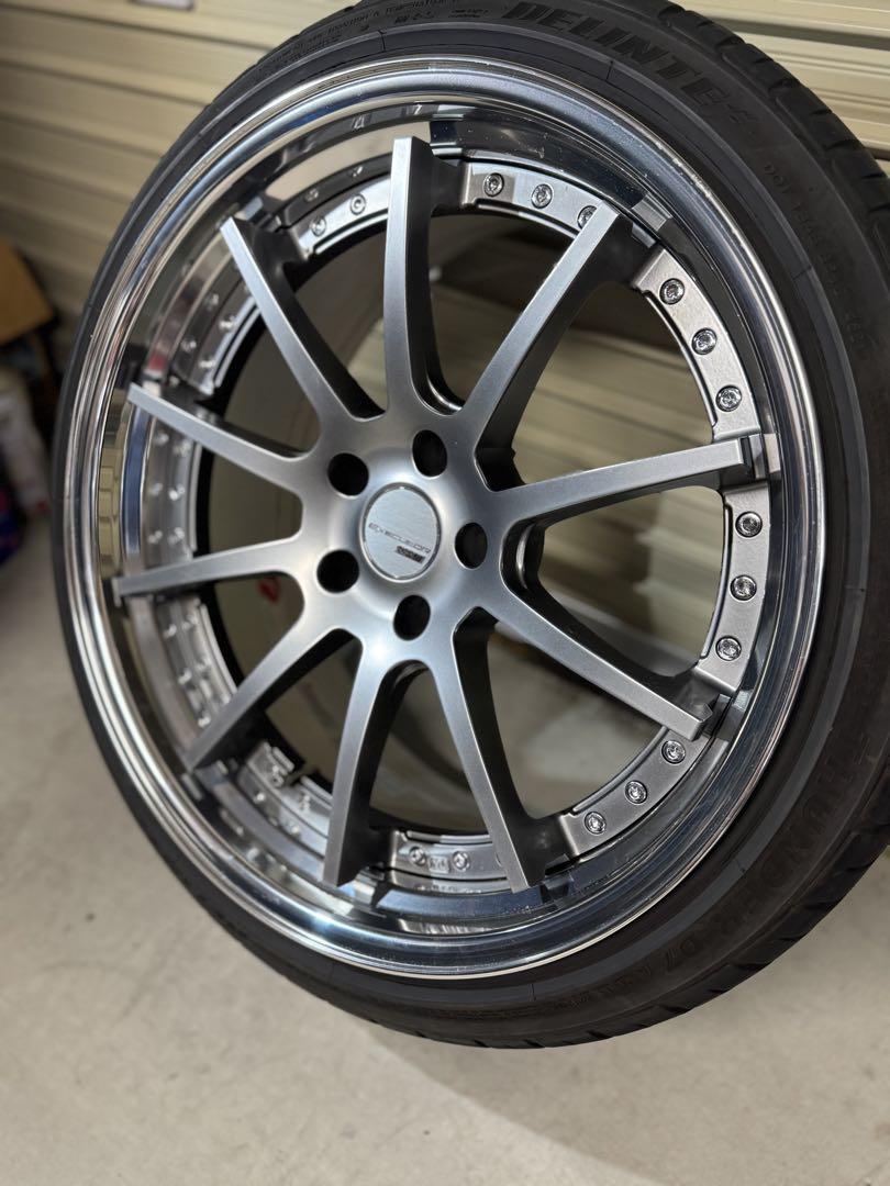 エグゼキューター　cv01s 20インチ pcd114.3 5穴　深リム