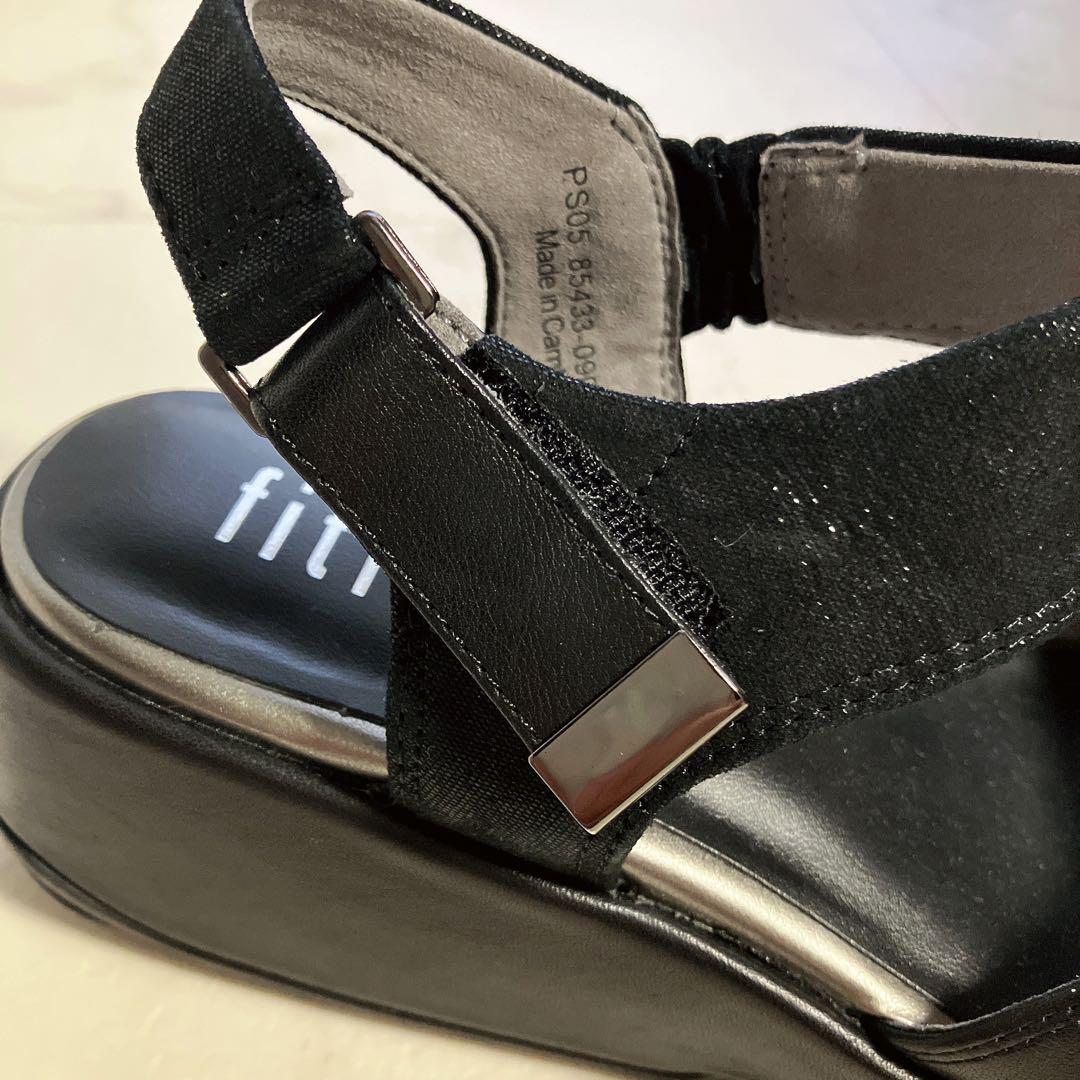 【fitfit/フィットフィット】美品 コンフォート サンダル ストラップ fitfit/フィットフィット】美品 コンフォート サンダル