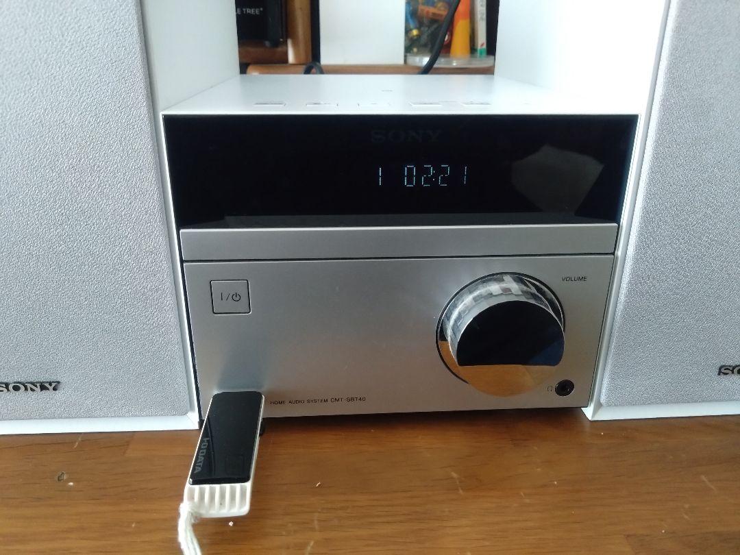 【動作確認済】SONY CMT-SBT40 Bluetooth搭載機①