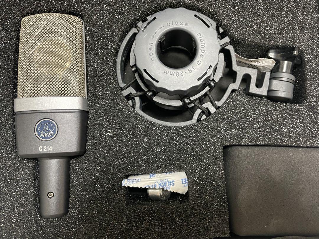 AKG C214 コンデンサーマイク  美品