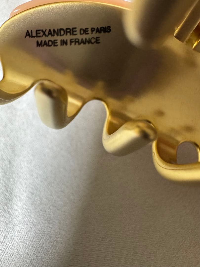 美品アレクサンドル ドゥ パリ ヴァンドームクリップ