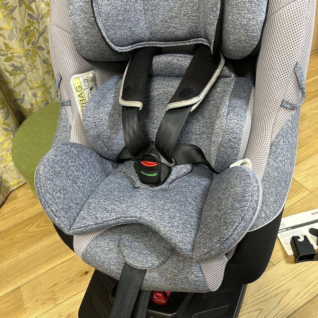 【美品】Aprica クルリラAC 2016315 グレー ISOFIX アップリカ クルリラ AC グレー 2016315 ISOFIX