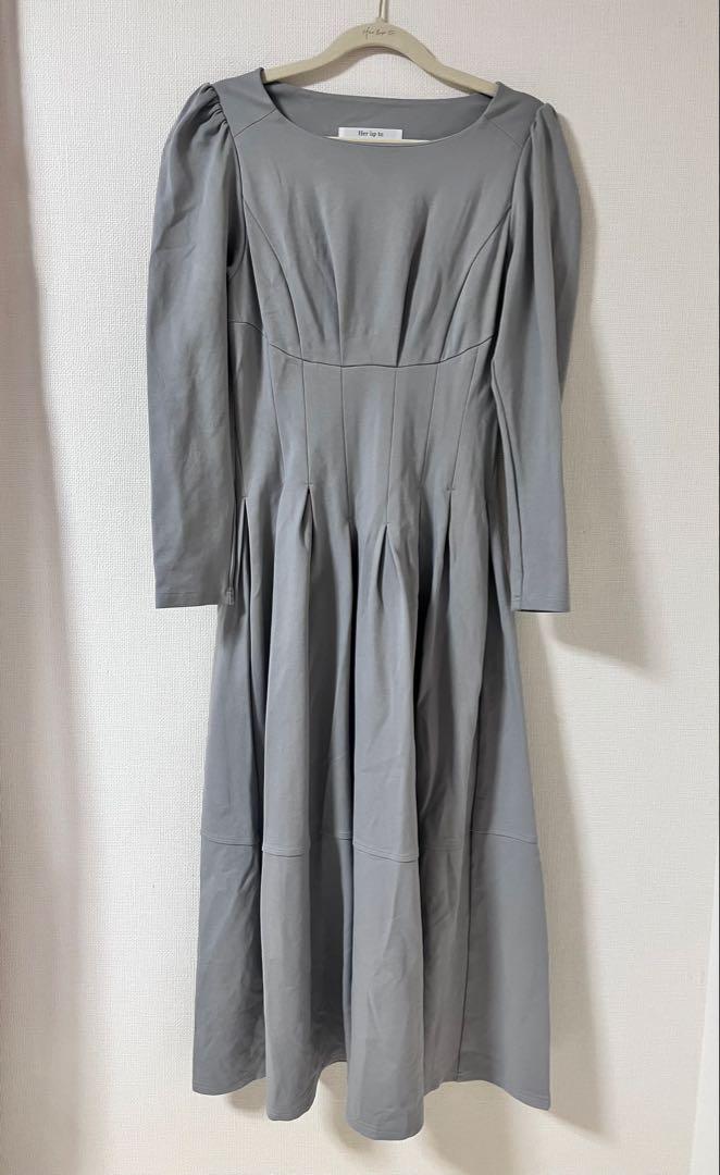 【週末限定】herlipto Marylebone Midi Dress 新品