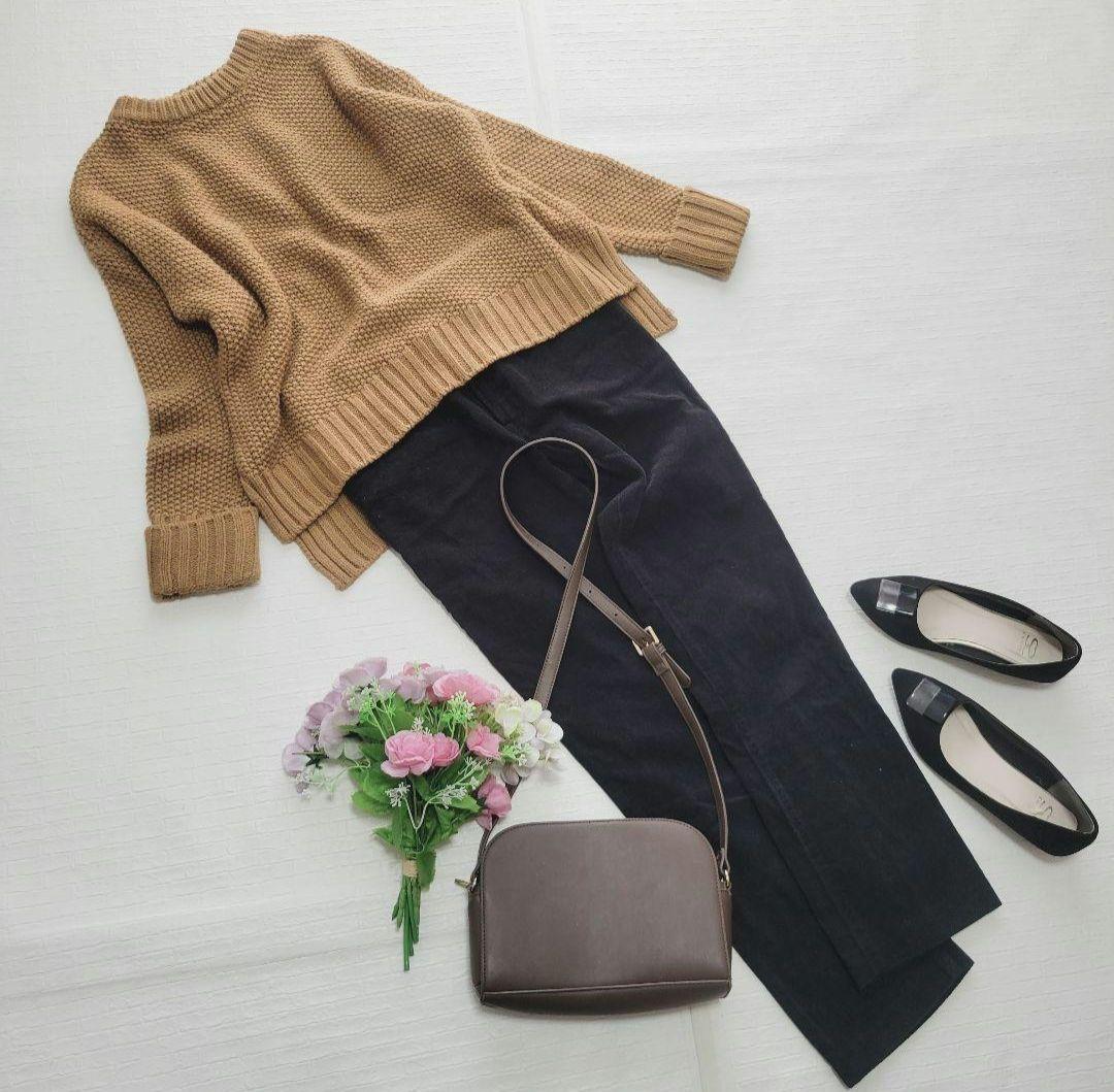 Lサイズ17点秋冬1週間コーデ♫マーガレットハウエル イネド他FREE