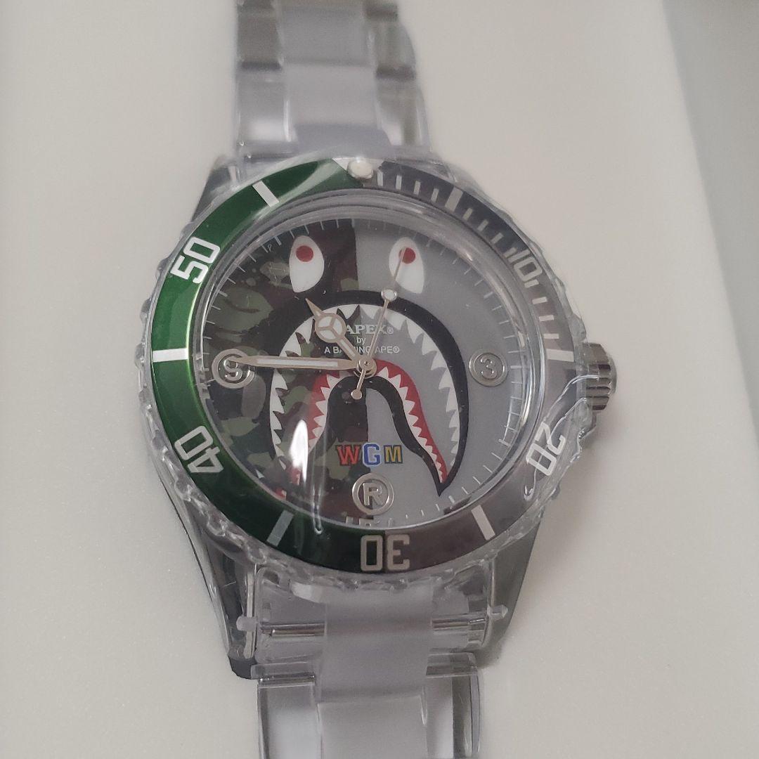 ★激レア希少★A BATHING APE BAPEX 腕時計シャーク★未使用品