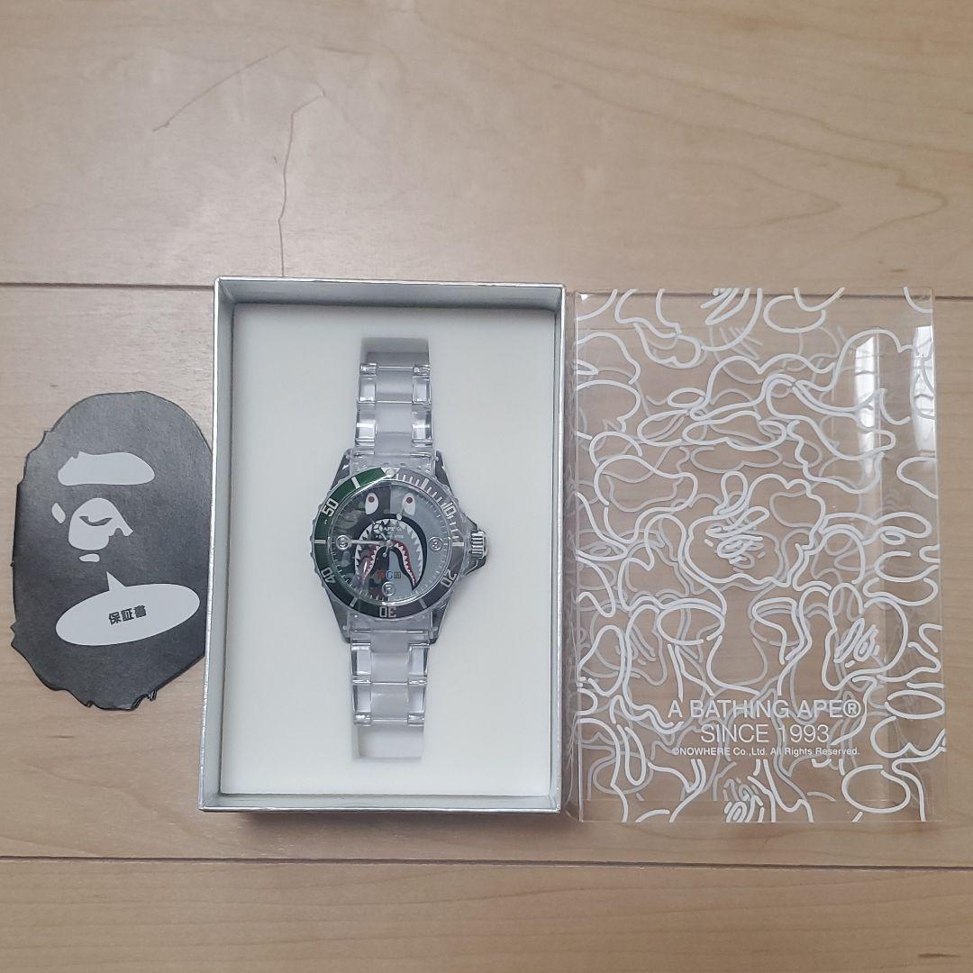 ★激レア希少★A BATHING APE BAPEX 腕時計シャーク★未使用品