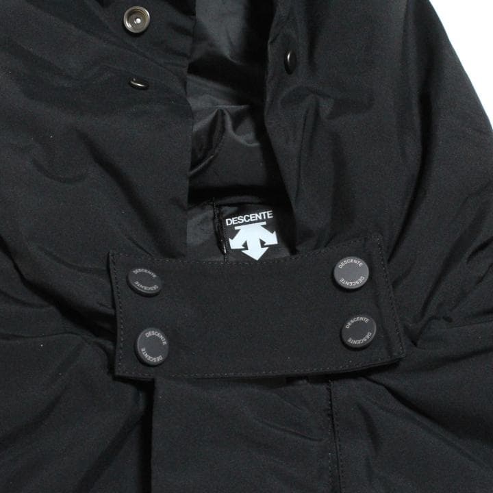 デサントポーズ DESCENTE PAUSE フード ダウンコート M 黒 | bioimune