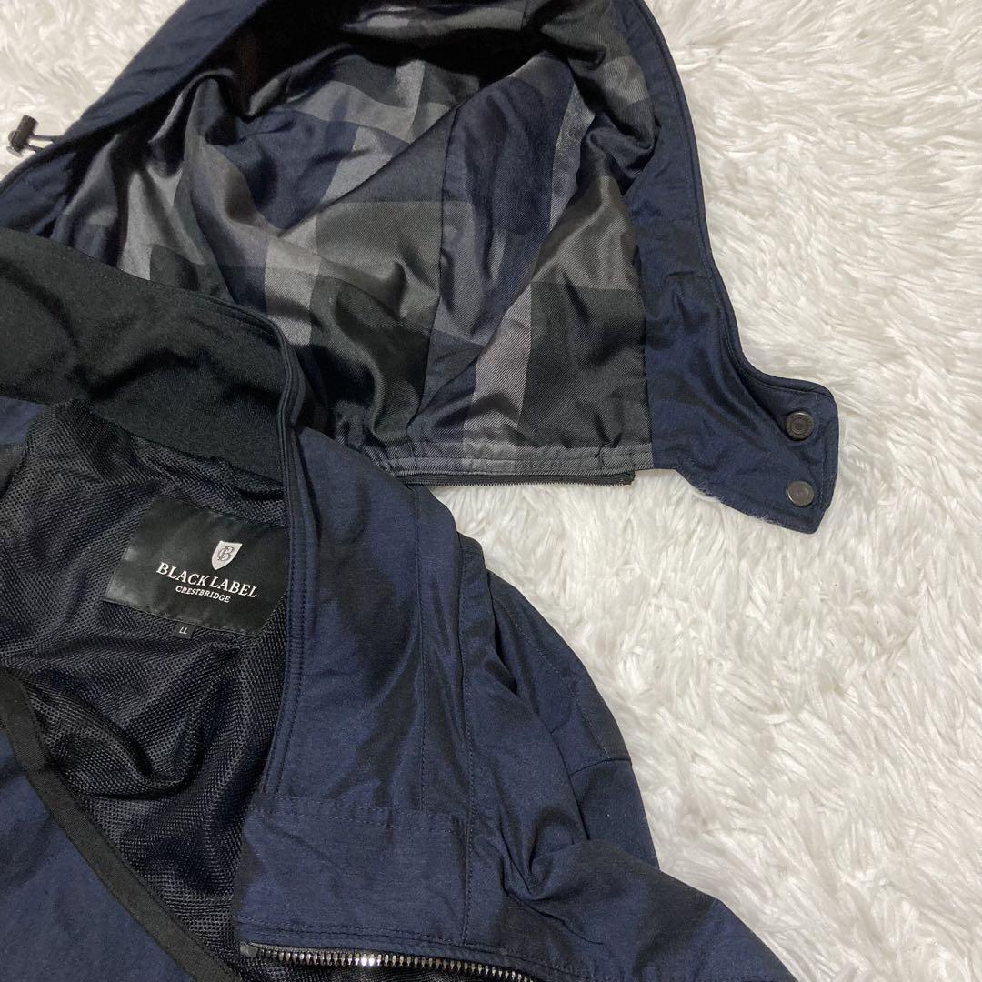 ブラックレーベルクレストブリッジ ジャケット フーデット