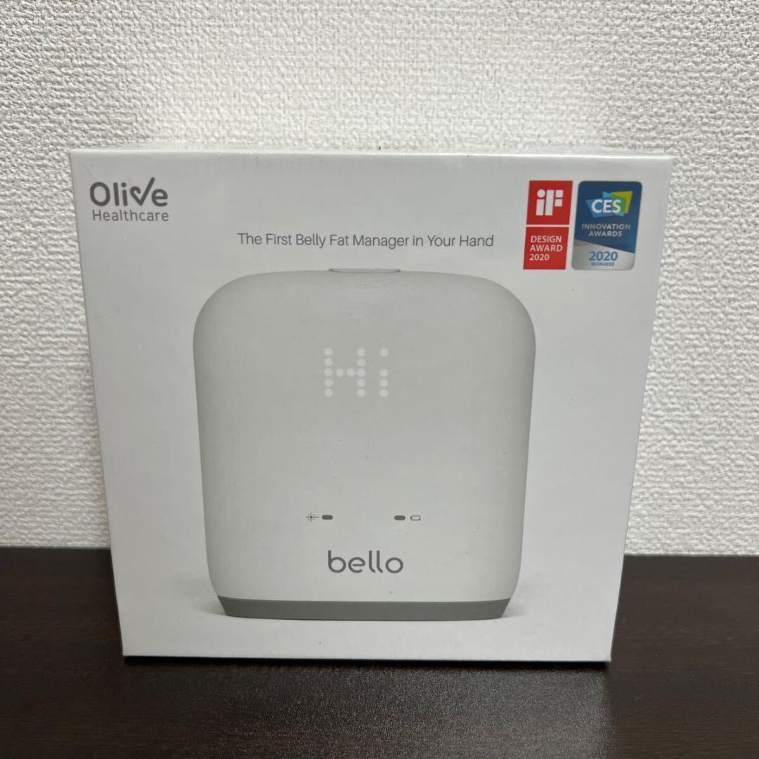 【新品未開封】BELLO 体脂肪スキャナー 3R-BEL01WT健康管理・計測計