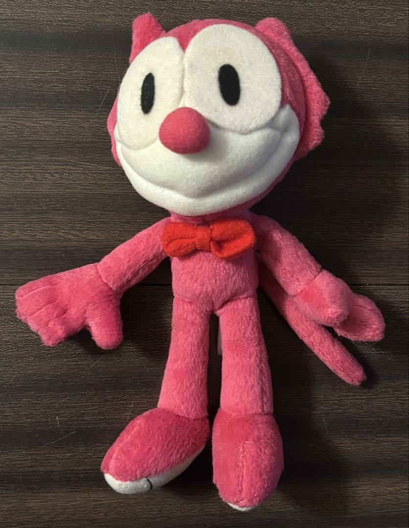 Felix the Cat ピンクぬいぐるみ FELIX the CAT フェリックス ぬいぐるみ ピンク - メルカリ