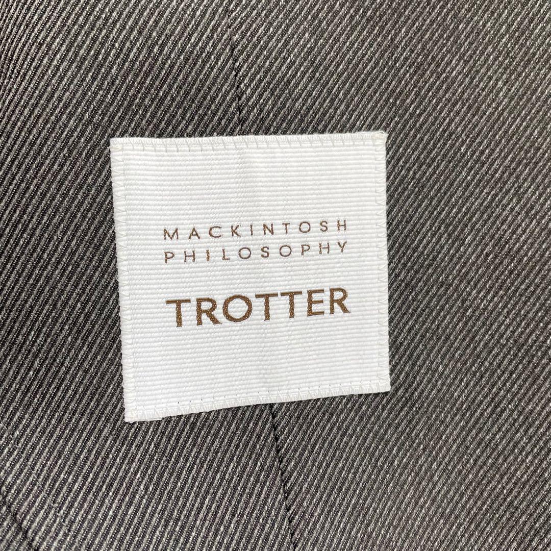 マッキントッシュフィロソフィー「TROTTER」グレーシングル2Bジャケット