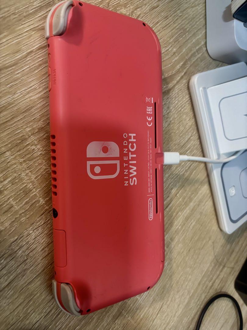 Nintendo Switch Lite 赤色 画面不具合