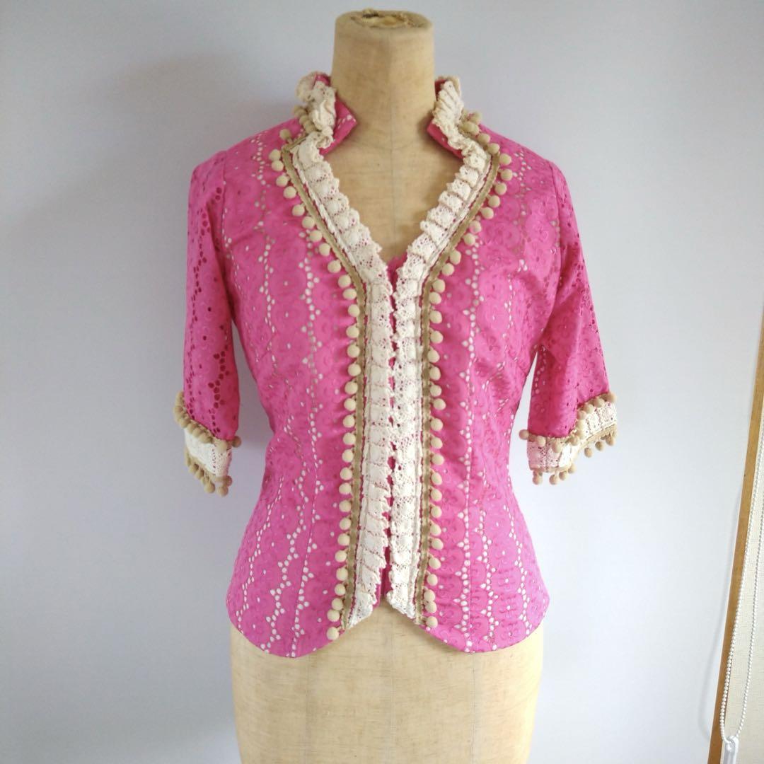 フラメンコ　ブラウス　ソニアジョーンズ　アリシアブラウス【サイズ変更あり】 美品 フラメンコ衣装】SONIA JOHNES ソニアジョーンズ ブラウス