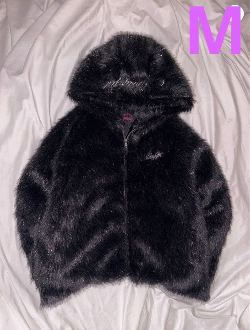 9090glrl Ninety Girl Over Fur OuterM・9090