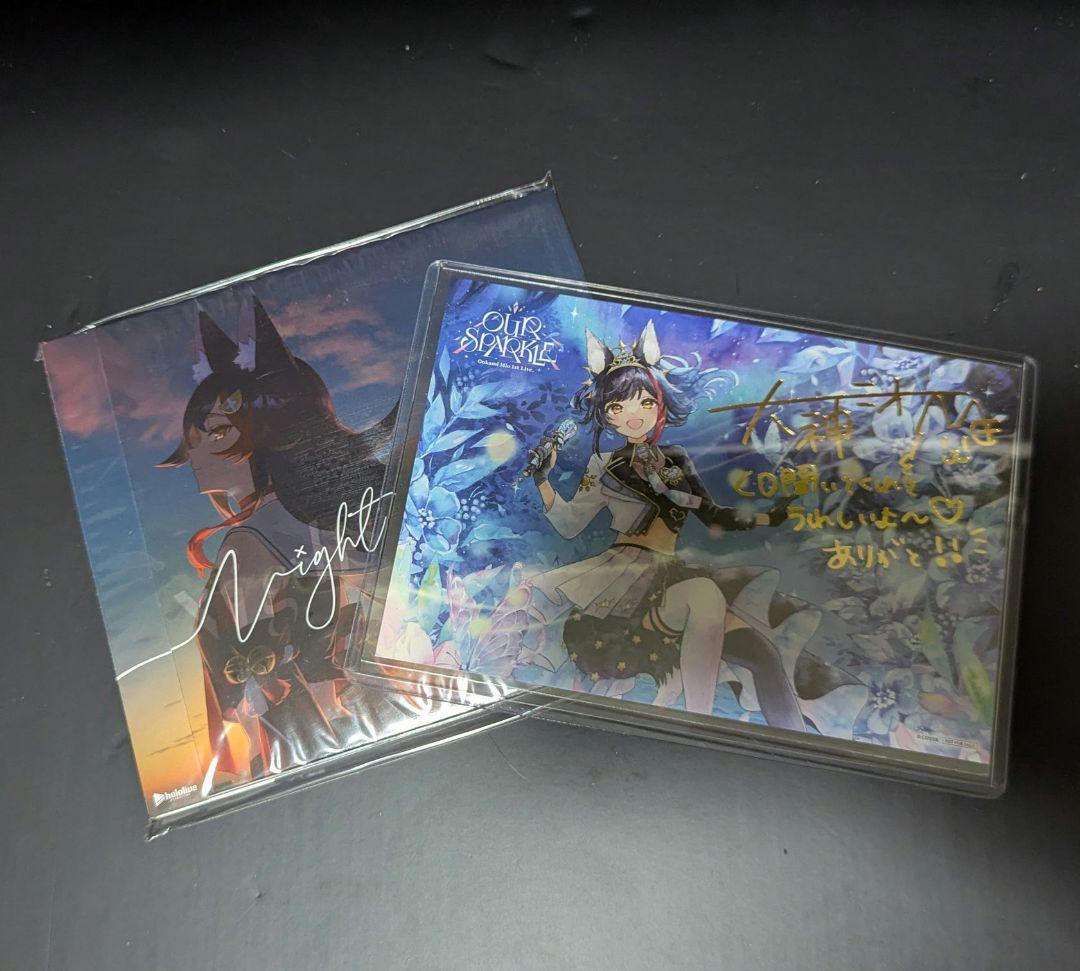 大神ミオ CD 1stアルバム『Night walk』会場限定ポスカセット