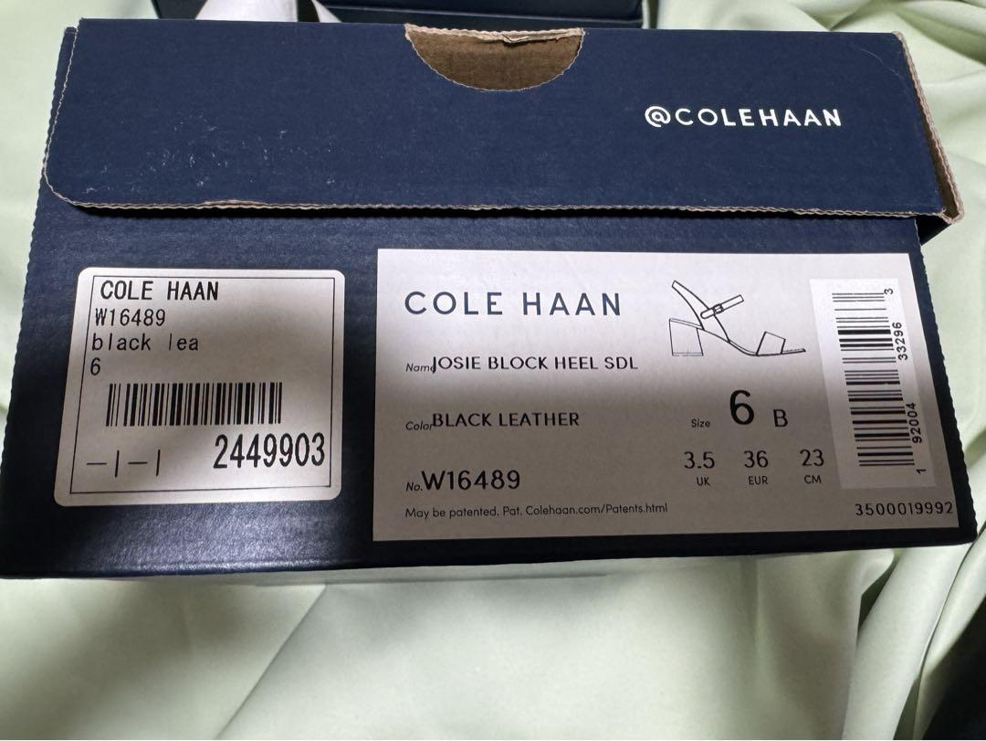 新品 未使用 COLE HAAN コールハーン レザー サンダル 23cm