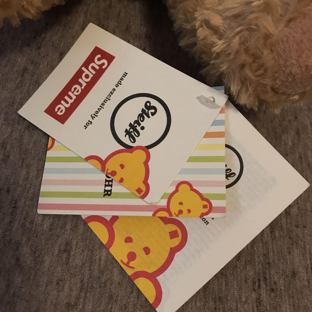 Supreme × Steiff Bear Grey シュタイフ ベア box