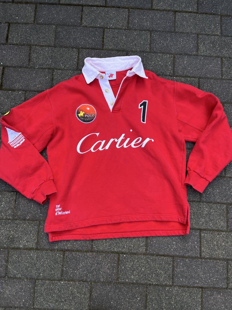 【レア】ヴィンテージ Cartier St.moritz Polo ポロシャツ