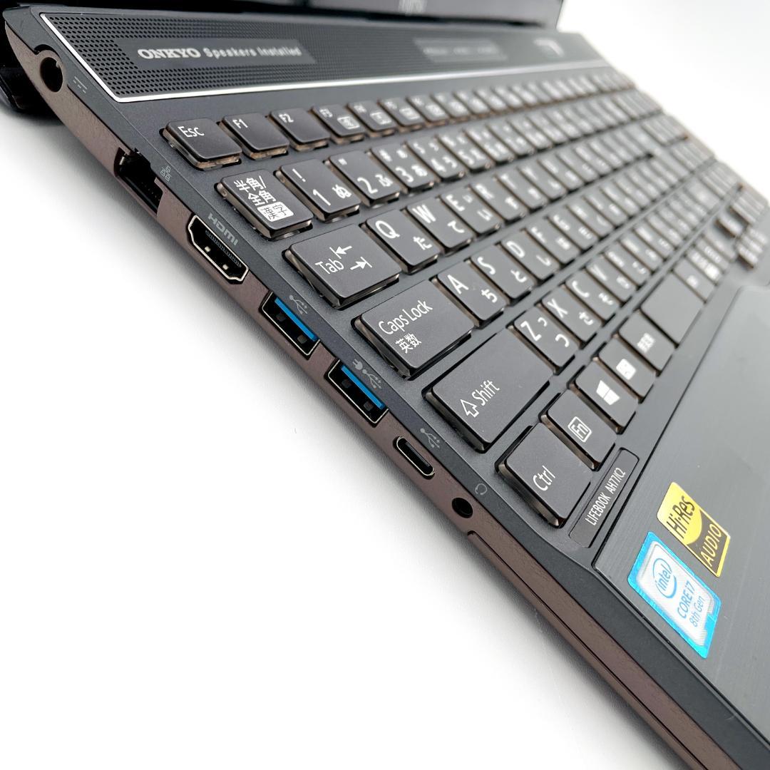 富士通 ノートパソコン 第8世代 i7 SSD512＋HDD1T メモリ16 富士通 第8世代 i7 SSD512＋HDD1T メモリ16 ノートパソコン
