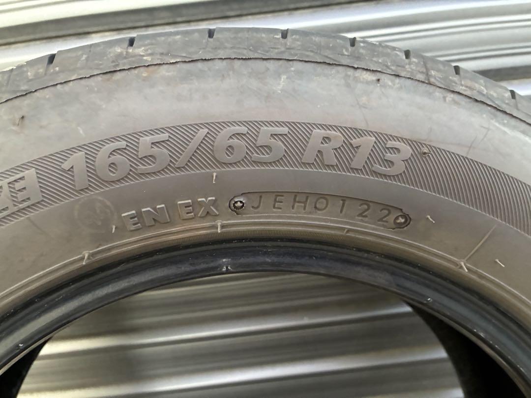 送料込み　165/65R13 BS ネクストリー　バリ山