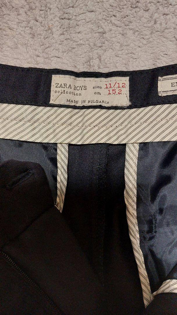 ZARA BOYS ネイビー スーツ 140cm ネクタイ付き