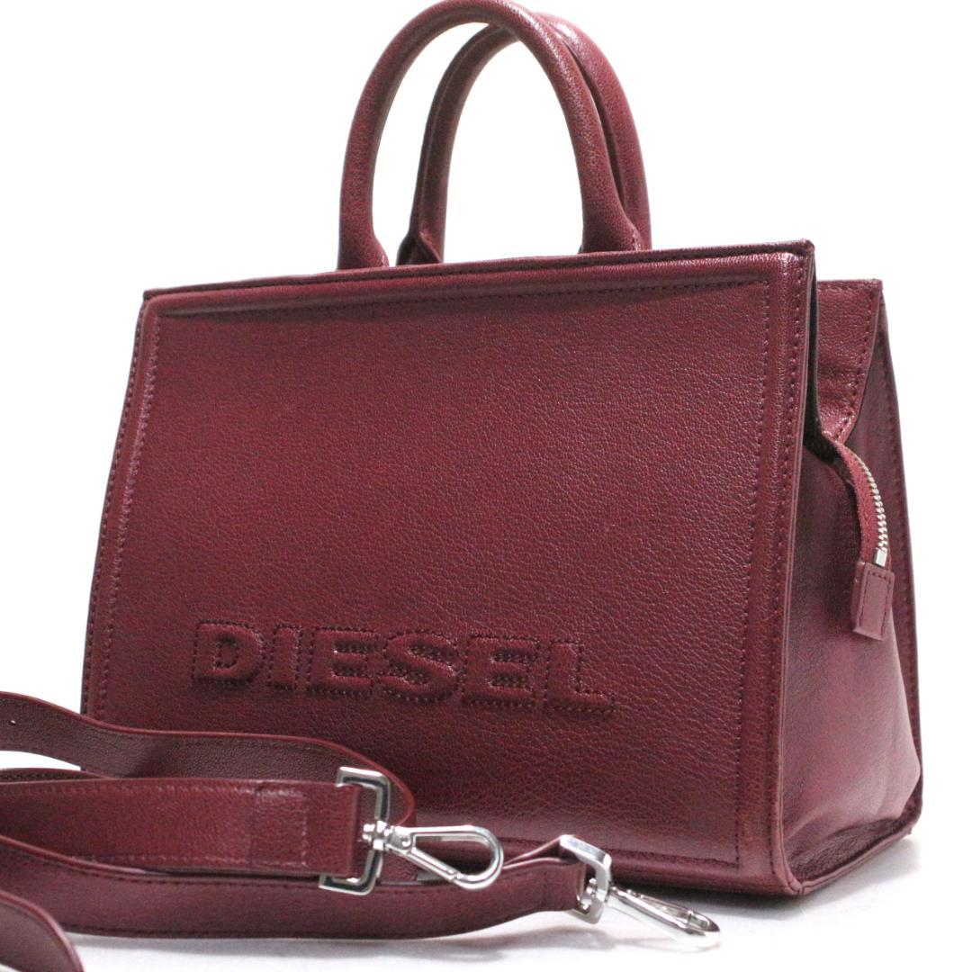 美品 DIESEL 2wayバッグ PIRITE ゴートレザー サッチェルバッグ