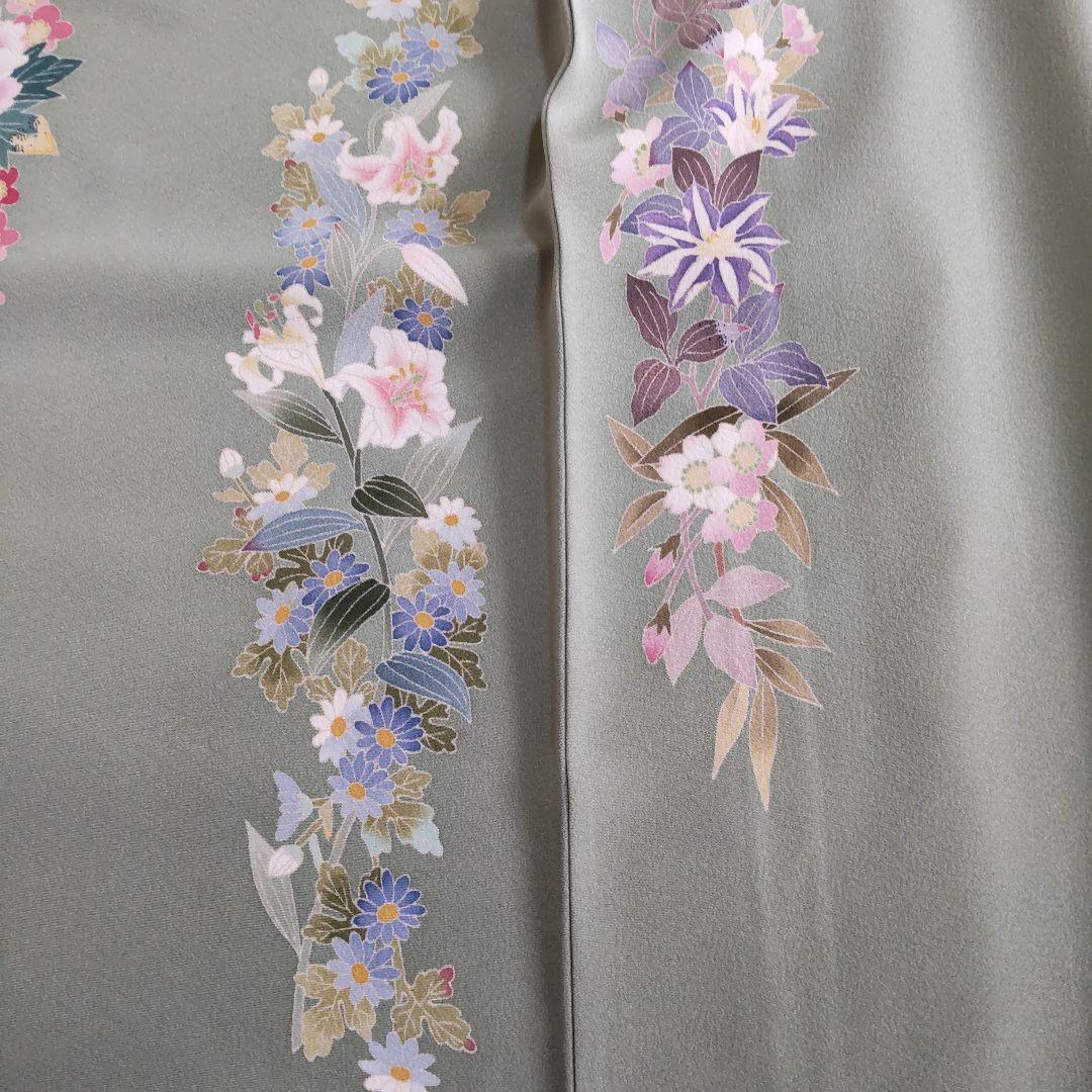 【美品】【逸品】本加賀友禅 訪問着セット 袋帯 帯揚げ 帯締め落款 作家物と浴衣