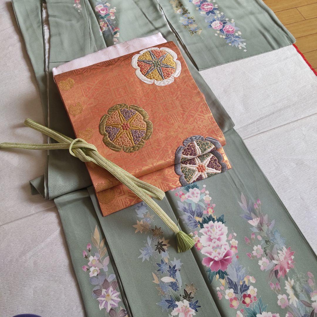 【美品】【逸品】本加賀友禅 訪問着セット 袋帯 帯揚げ 帯締め落款 作家物と浴衣