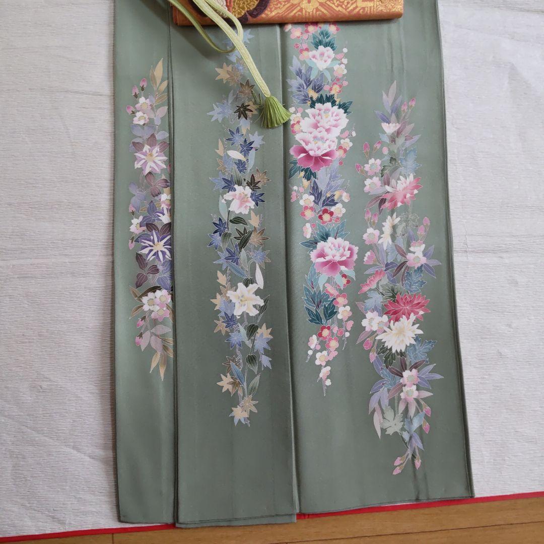 【美品】【逸品】本加賀友禅 訪問着セット 袋帯 帯揚げ 帯締め落款 作家物と浴衣