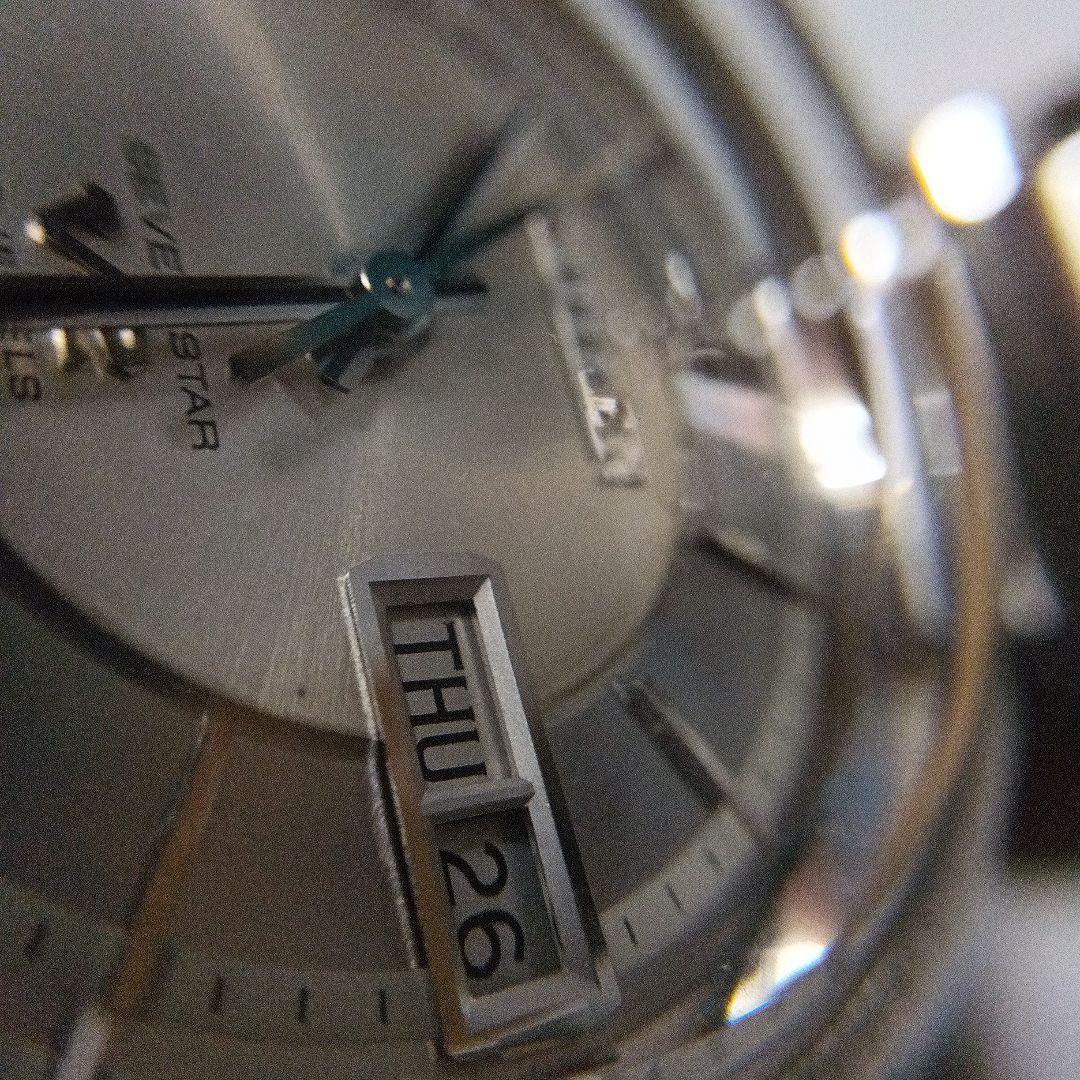 CITIZEN セブンスターV2 自動巻き 腕時計 シルバー 稼働品　レトロ