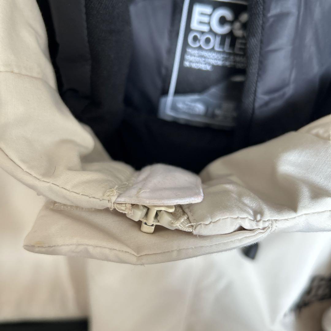 THE NORTH FACE フード付きダウンジャケット ホワイト