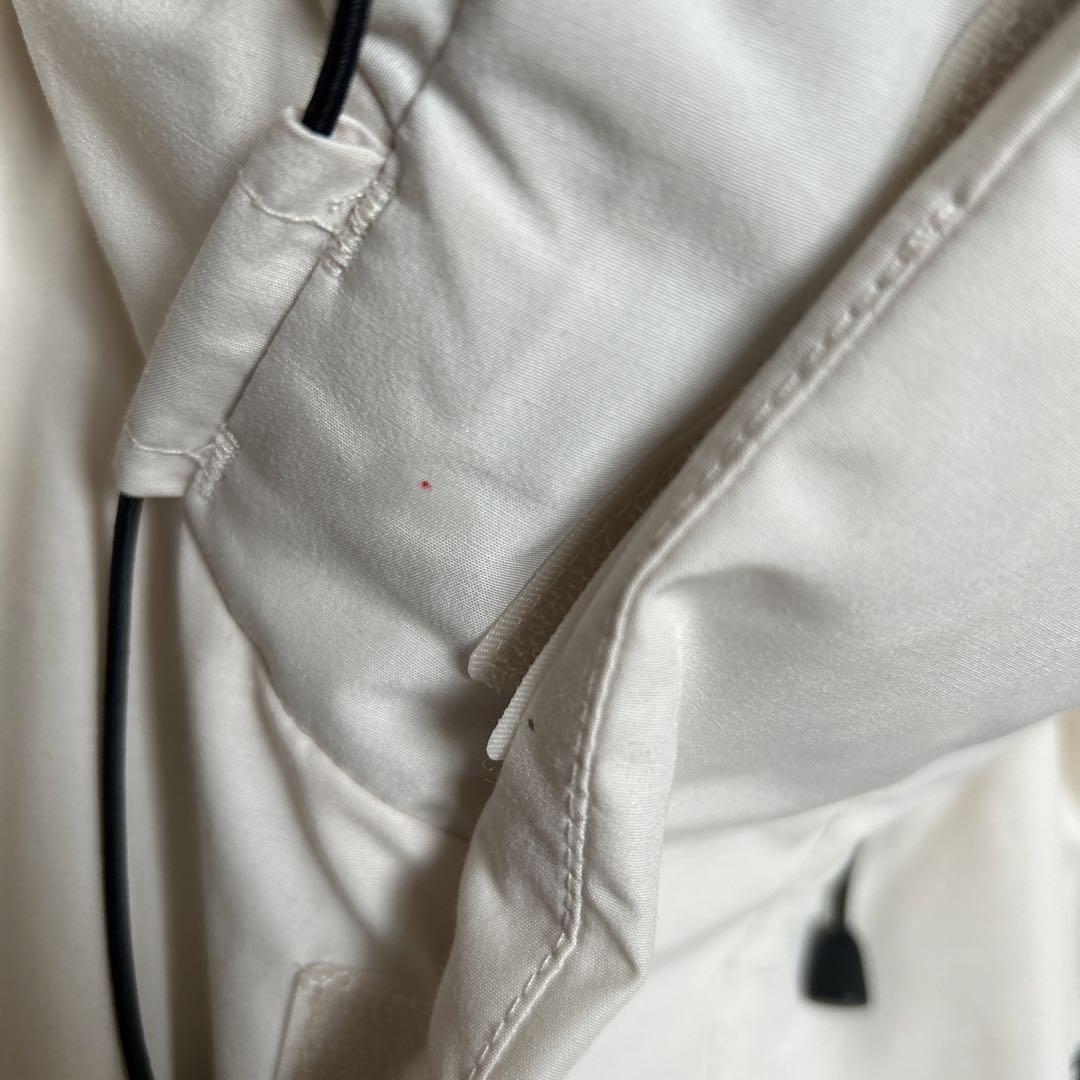 THE NORTH FACE フード付きダウンジャケット ホワイト