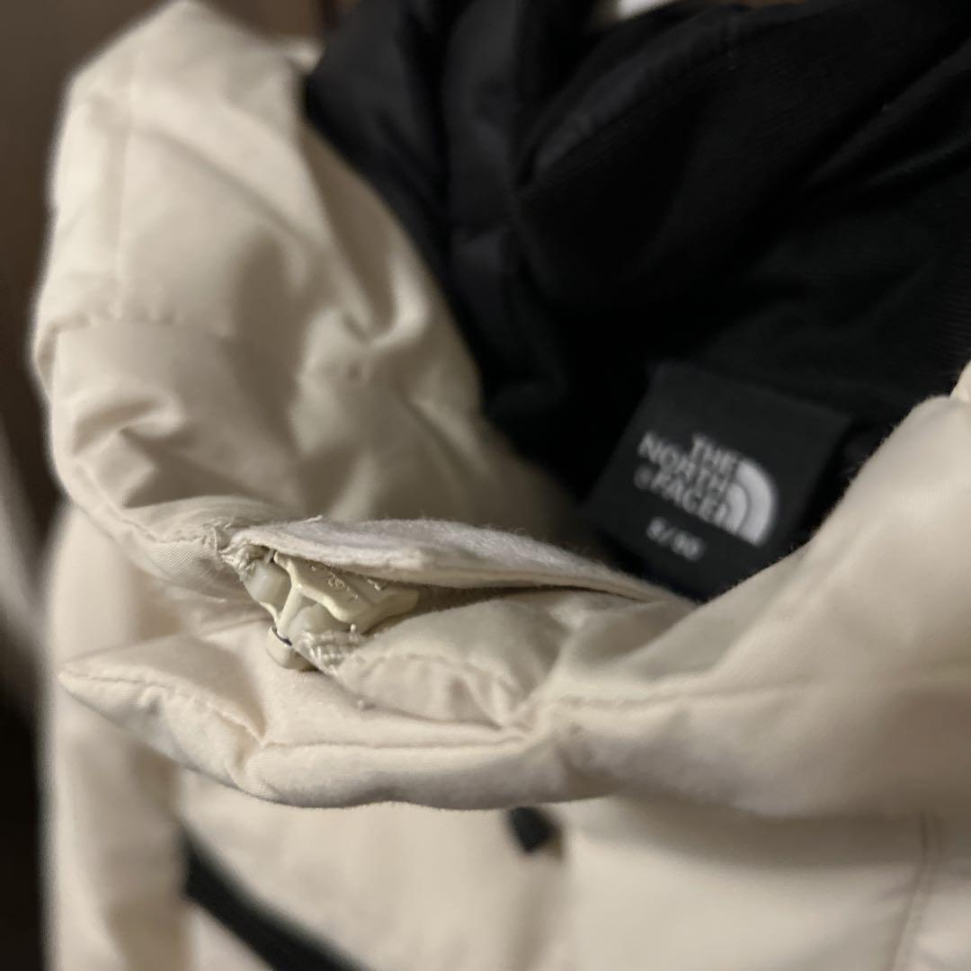 THE NORTH FACE フード付きダウンジャケット ホワイト