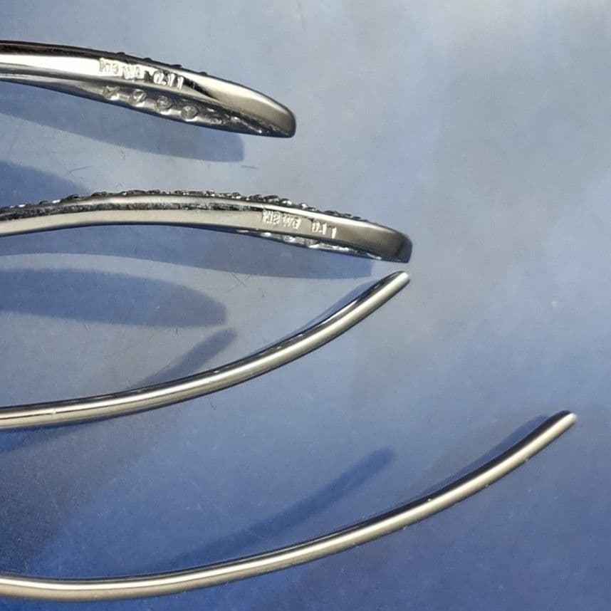 新品同様♡上質なパヴェダイヤが輝く♡スワンフック♡大振り♡雫ロングピアス♡k18