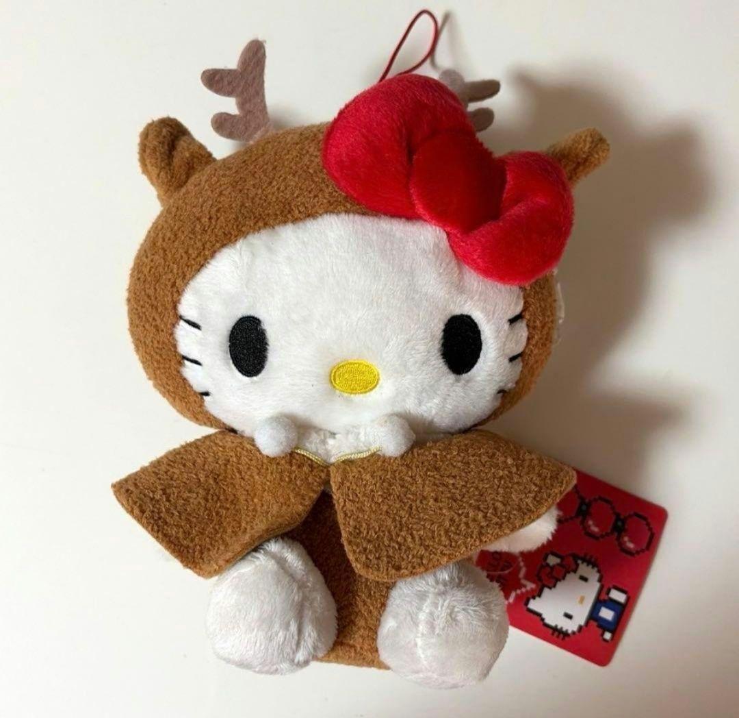 ハロー キティ 北国 トナカイ 鹿 ぬいぐるみ Hello Kitty トナカイ ぬいぐるみ マスコット - メルカリ