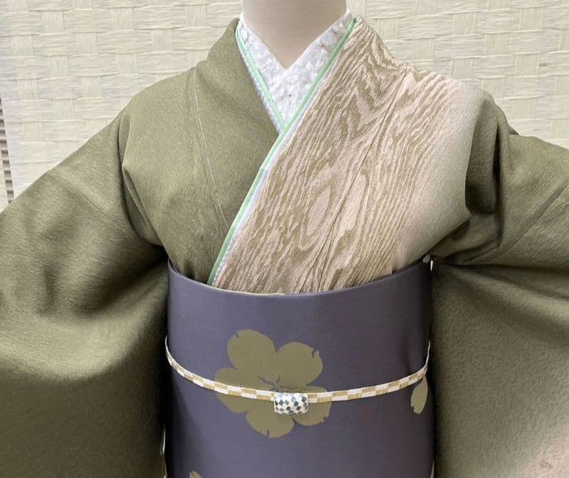 ❪7213❫  ❃  訪問着  (正絹)  ❃   しつけ付