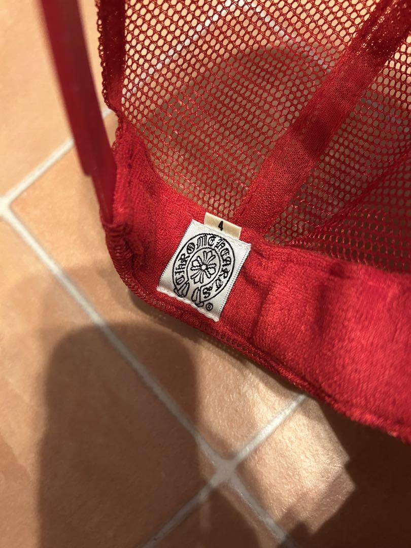 Amp様 Chrome Hearts メッシュキャップ 赤白