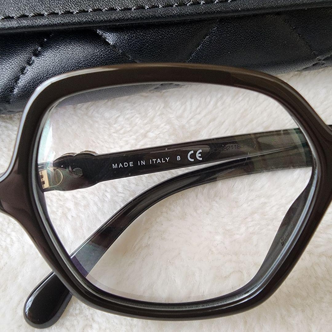 シャネル ロゴ スクエア シェイプ メガネ