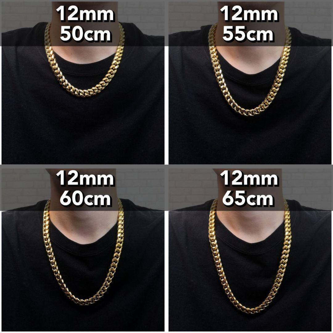 超高級】 極太 喜平 ゴールド ネックレス 65cm 18K GP 幅12mm