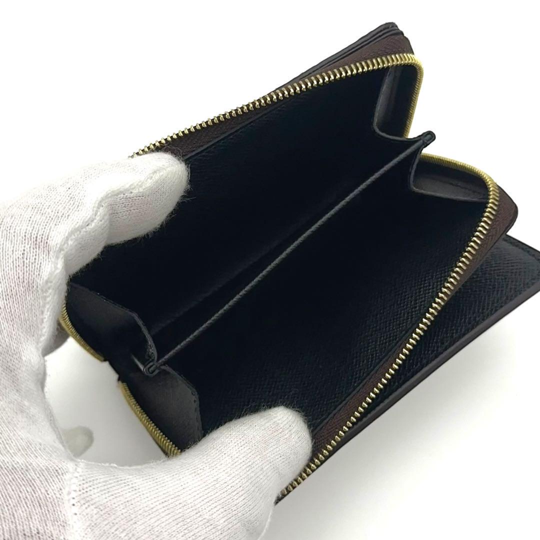 【極美品】ルイヴィトン モノグラムリバース ポルトフォイユ ルー IC搭載 極美品】ICタグ ルイヴィトン モノグラムリバース