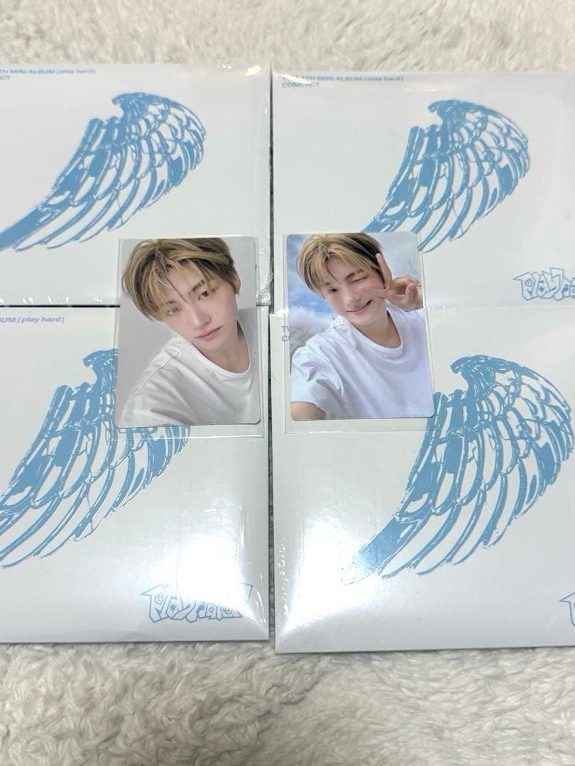 tws play hard compact ver.ランダム4枚➕ジフントレカ - メルカリ