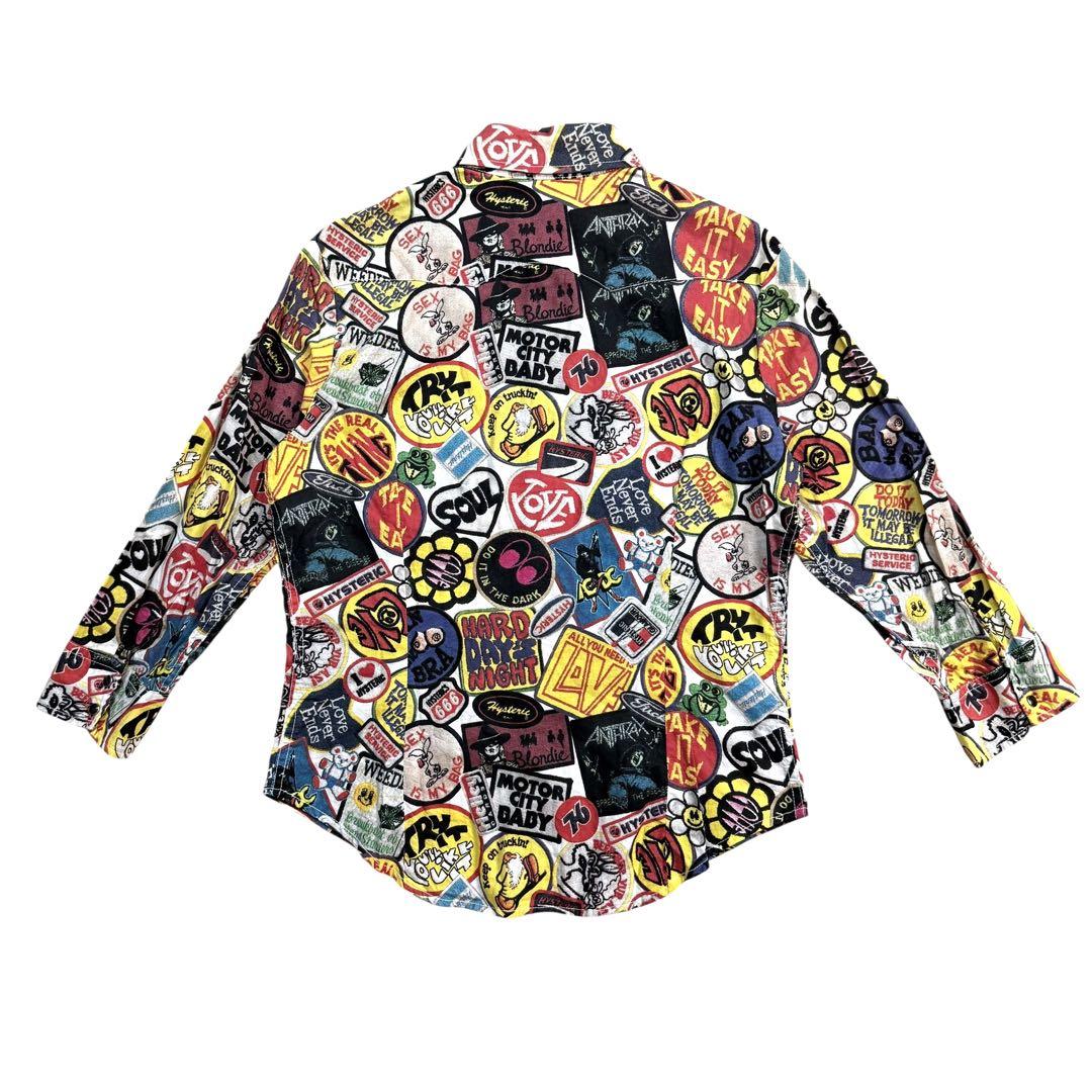 HYSTERIC GLAMOUR ヒステリックグラマー 長袖 シャツ 総柄