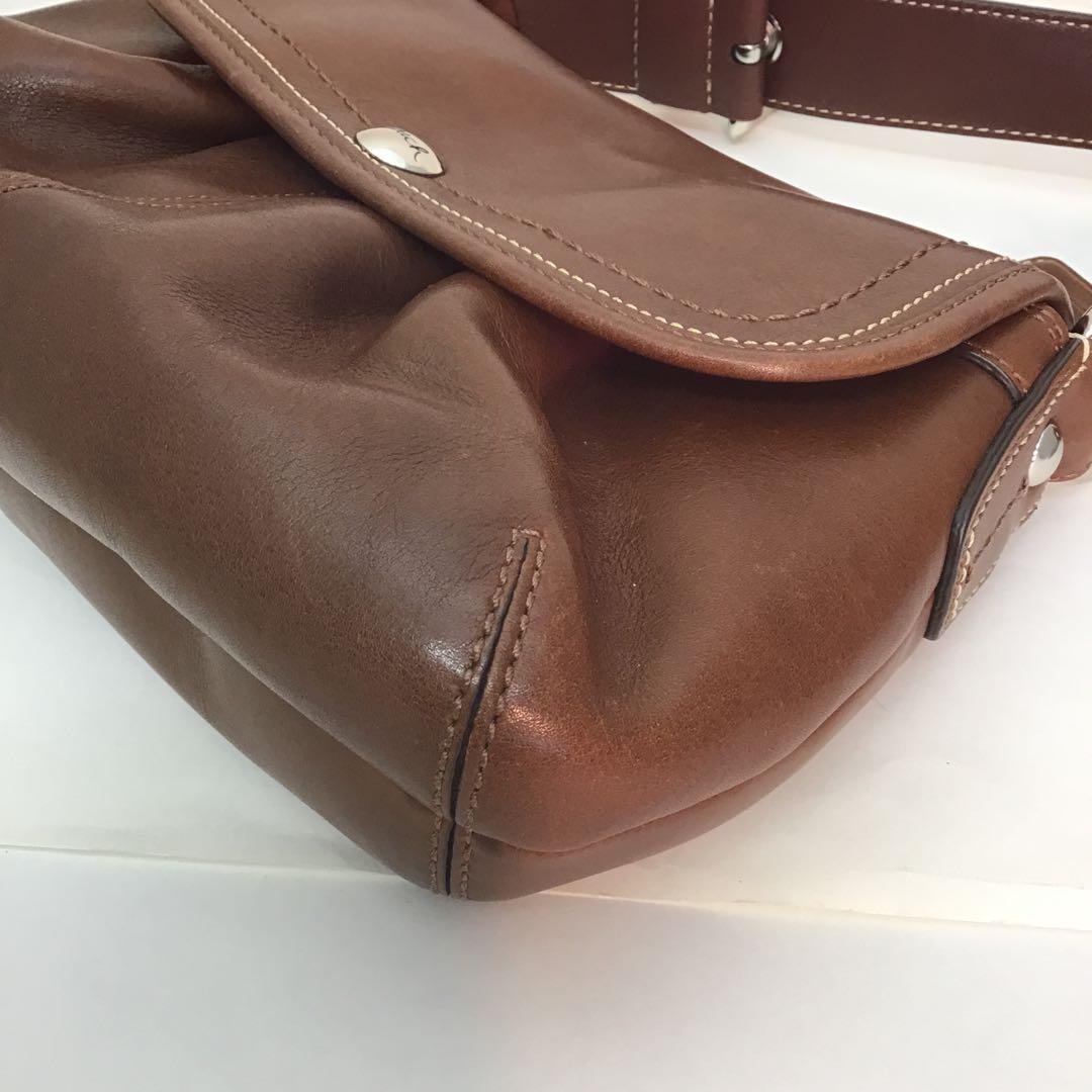 ‼️コーチCOACH ‼️ブラウン ショルダーバッグ -F13728